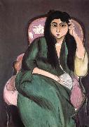 Henri Matisse Green woman oil painting artist